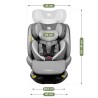 Car seat LOOM 45 Grey