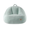 Corduroy backrest pouffe chair Comfy 4.0 Sage