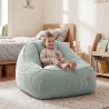 Pufa sztruksowa z oparciem Comfy 4.0 Sage