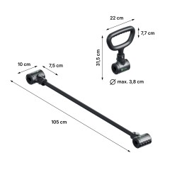 Dumbbell adapter Shark 10