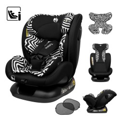 Rotating car seat Loom 15 Black Mono
