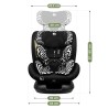 Rotating car seat Loom 15 Black Mono