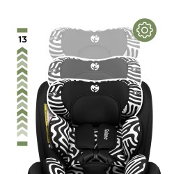 Rotating car seat Loom 15 Black Mono