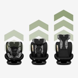 Rotating car seat Loom 15 Black Mono