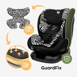 Rotating car seat Loom 15 Black Mono