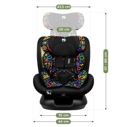 Car seat Loom 15 Black Loco