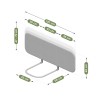 Bed guard rail Cover 50 Grey 120 cm