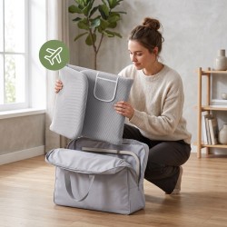 Barierka ochronna do łóżka Cover 50 Grey 120 cm