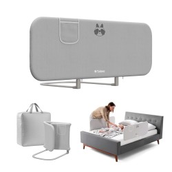Barierka ochronna do łóżka Cover 50 Grey 120 cm