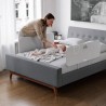 Barierka ochronna do łóżka Cover 50 Grey 120 cm