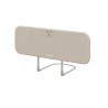 Bed guard rail Cover 50 Beige 120 cm