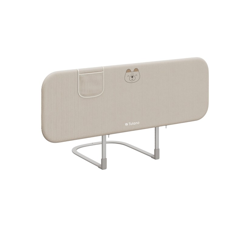 Bed guard rail Cover 50 Beige 120 cm