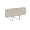 Bed guard rail Cover 50 Beige 120 cm