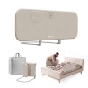 Bed guard rail Cover 50 Beige 120 cm