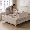 Barierka ochronna do łóżka Cover 50 Beige 120 cm