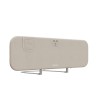Bed guard rail Cover 55 Beige 150 cm