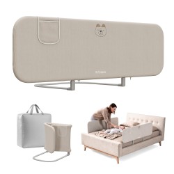 Barierka ochronna do łóżka Cover 55 Beige 150 cm