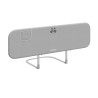 Barierka ochronna do łóżka Cover 55 Grey 150 cm