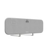 Bed guard rail Cover 55 Grey 150 cm