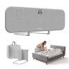 Bed guard rail Cover 55 Grey 150 cm