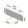 Barierka ochronna do łóżka Cover 55 Grey 150 cm