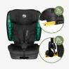 Fotelik samochodowy Zooma 55 Black-Green