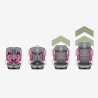 Fotelik samochodowy Zooma 55 Grey-Pink