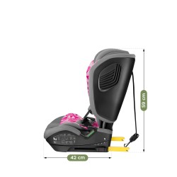Car seat Zooma 55 Grey-Pink