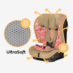 Car seat Zooma 55 Grey-Pink