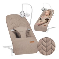Baby bouncer and rocker Moon 10 Taupe