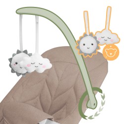 Baby bouncer and rocker Moon 10 Taupe