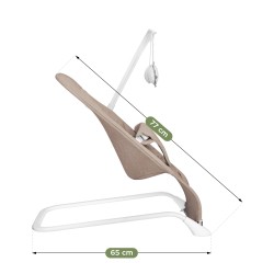 Baby bouncer and rocker Moon 10 Taupe