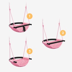 Children's swing Hop 50 Pink