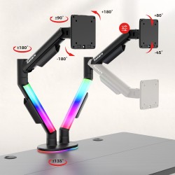 Dual monitor mount Motion 2.6 RGB