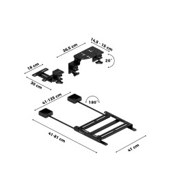 Sim racing mount set Speed 1.0