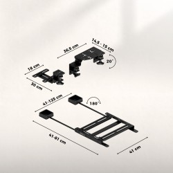 Sim racing mount set Speed 1.0