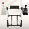 Stelaż do simracingu składany Speed 2.5 White