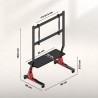 TV stand with shelf Speed 9.2
