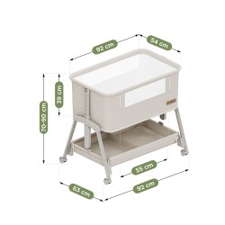 Łóżeczko dostawne turystyczne Dream 55 Beige
