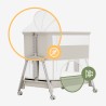 Bedside travel cot Dream 55 Beige