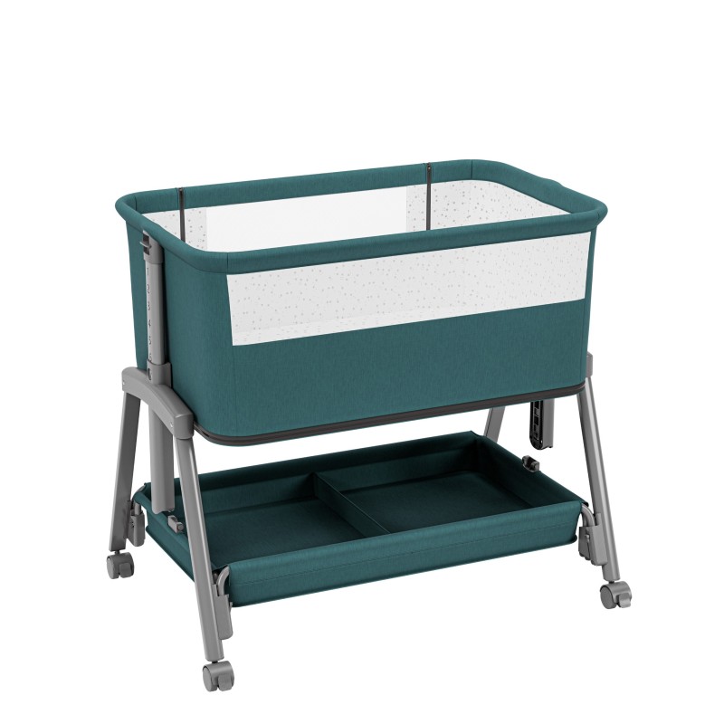 Bedside travel cot Dream 55 Green