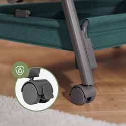 Bedside travel cot Dream 55 Green