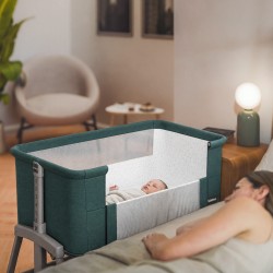 Bedside travel cot Dream 55 Green