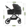 Multifunctional pushchair Toledo 35 Black