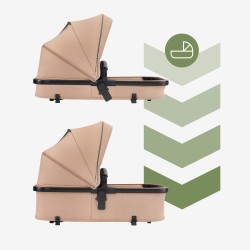 Multifunctional pushchair Toledo 35 Taupe