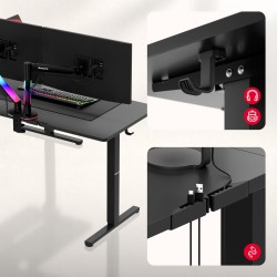 Electric desk Hero 9.3 Black