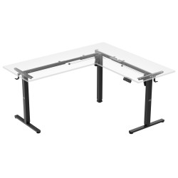 Stelaż elektryczny narożny do biurka Xeno 7.5 Black
