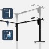 Electric corner desk frame Xeno 7.5 Black