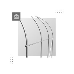 Tunel ogrodowy foliowy  1,95x2,95 m Gregman Farmer 30