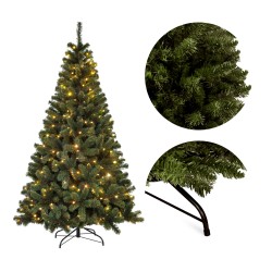 Choinka sztuczna 180 cm z oświetleniem led Xmas 60